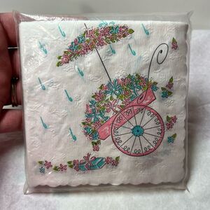 Vintage Baby Wedding Shower Cocktail Napkins - Pakay Party Papers by Gibson NWT